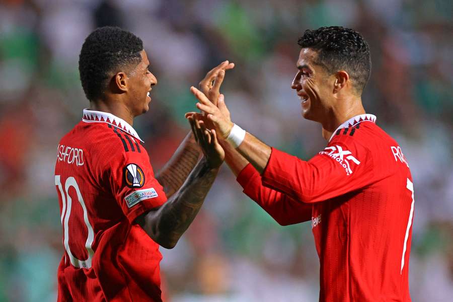Ronaldo nastoupil a pomohl Manchesteru v EL porazit Omonii. Kanga dal dva góly
