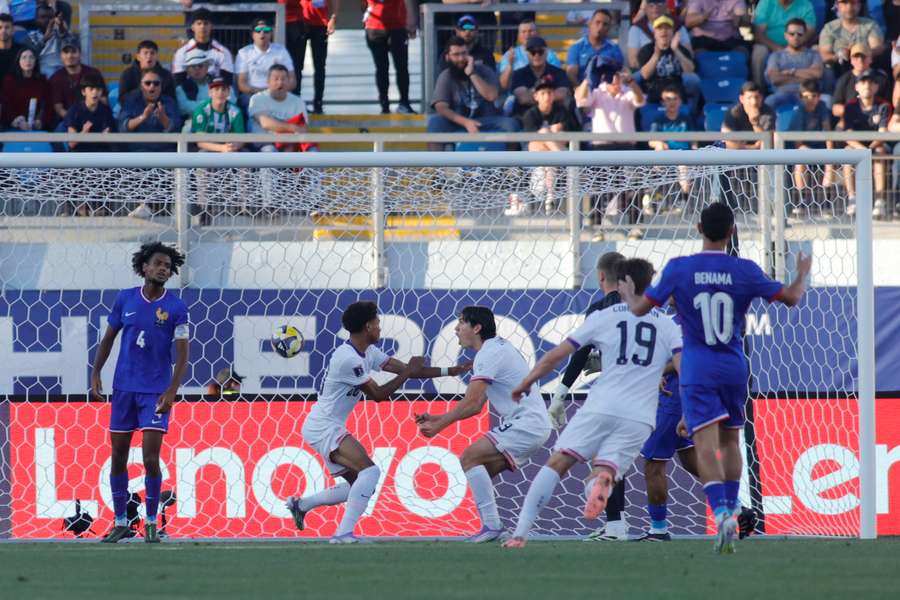 Les États-Unis ont surclassé les Bleuets en fin de match