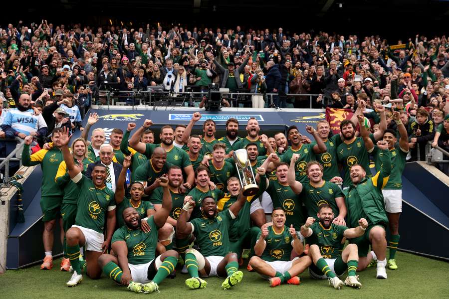 The Springboks were crowned 2025 Rugby Championship winners.
