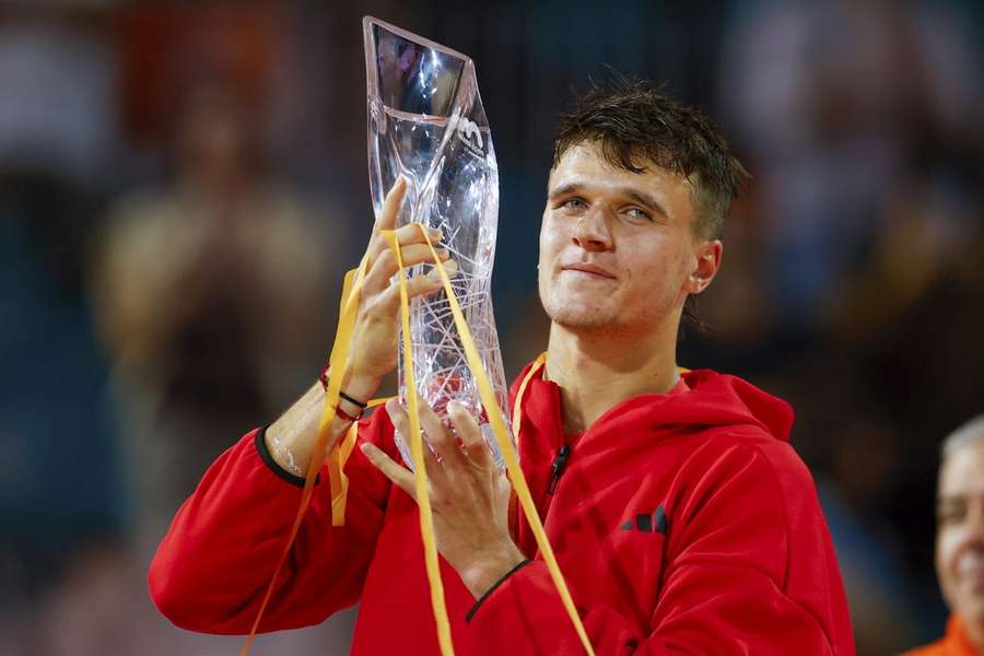 Jakub Mensik was the shock winner of last year's Miami Open