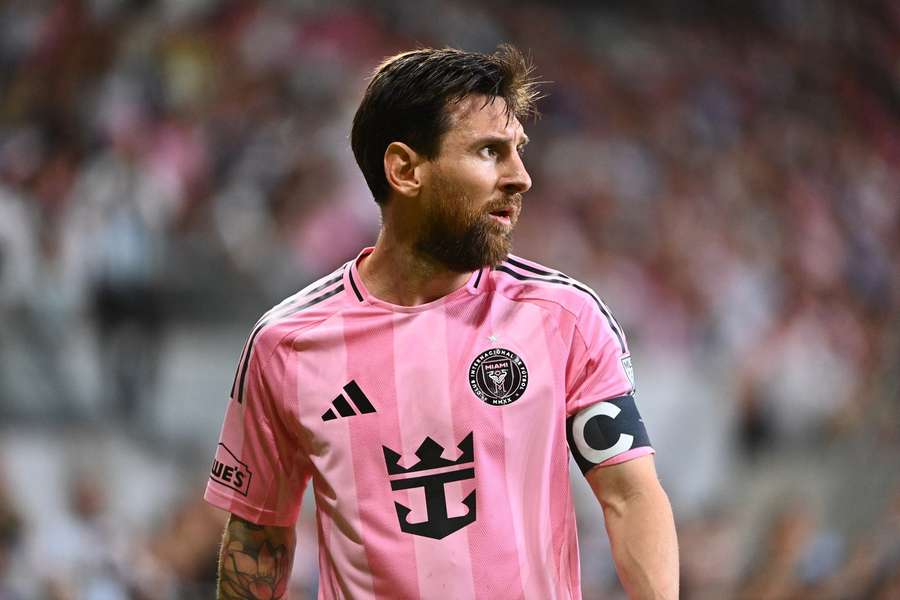 Lionel Messi je v Interu Miami spokojený. Lionel Messi je v Interu Miami spokojený.