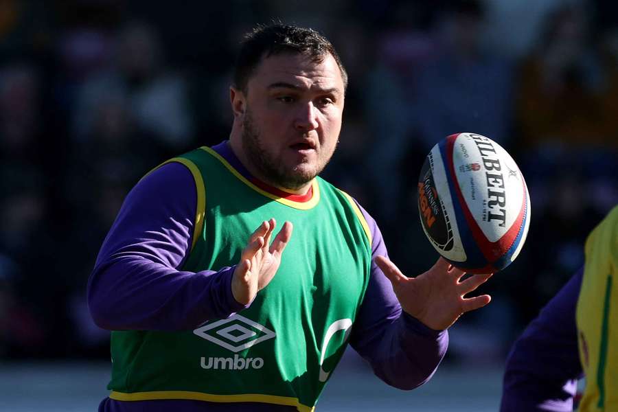 Jamie George, jogador de Inglaterra Jamie George, jogador de Inglaterra