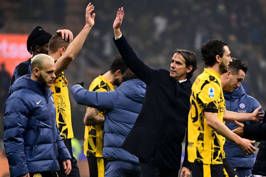 Inzaghi a fine gara
