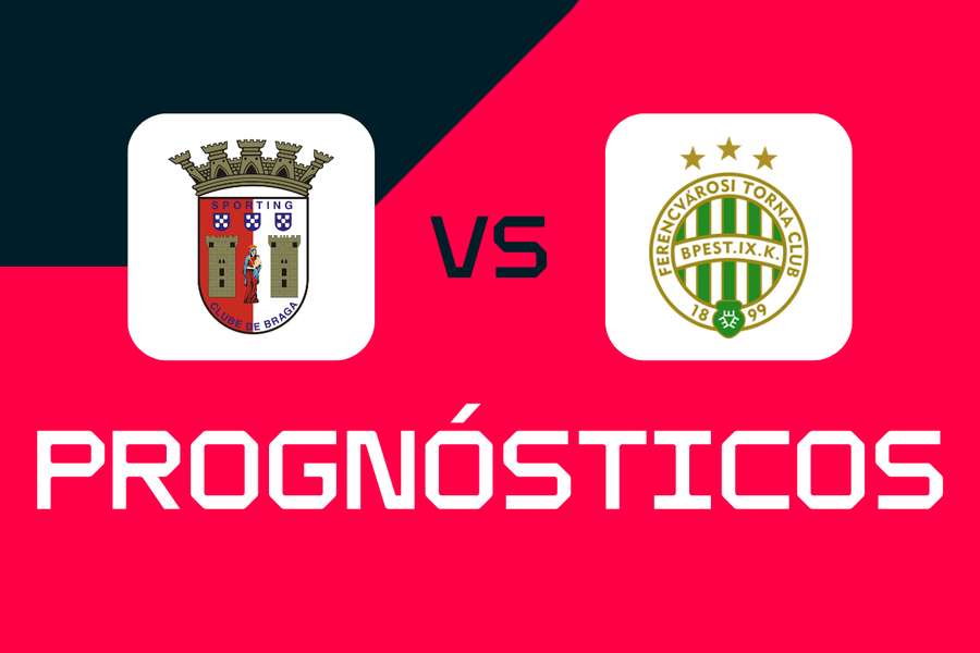 SC Braga - Ferencváros: Prognósticos, melhores apostas e odds (Liga Europa)