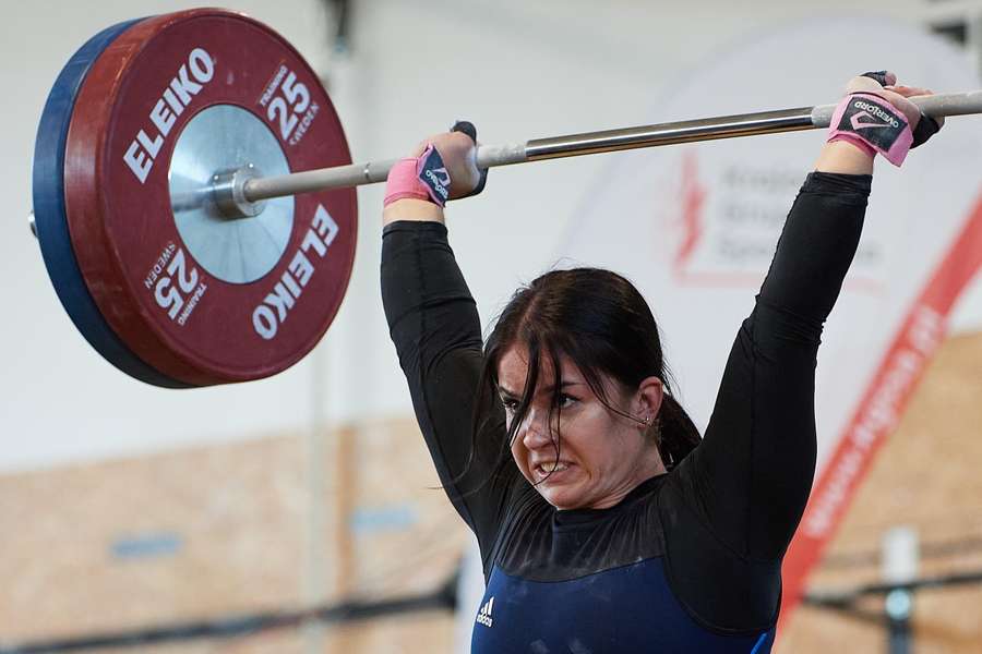 Martyna Dołęga podczas mistrzostw Polski w Gdańsku w 2023 roku