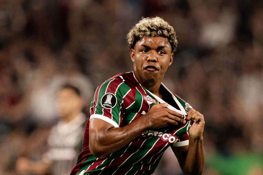 Wesley Natã marcou pela 1ª vez na carreira no jogo de ida da semifinal Wesley Natã marcou pela 1ª vez na carreira no jogo de ida da semifinal