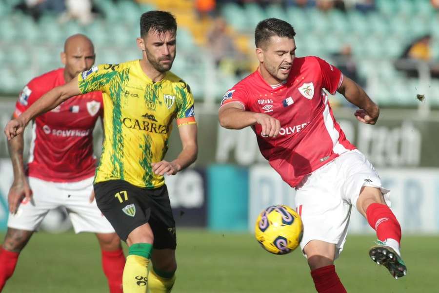 Pedro Pacheco marcou um dos golos do Santa Clara