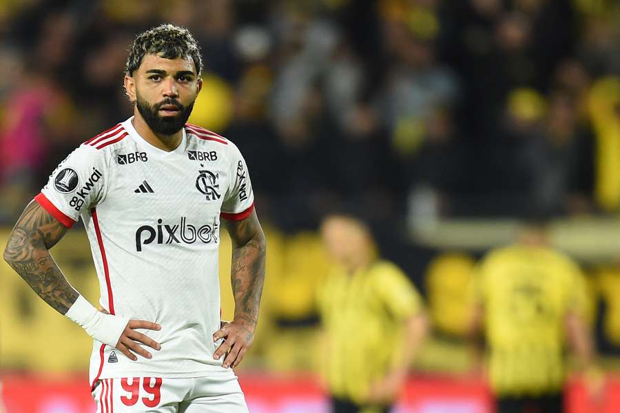 Gabriel Barbosa foi a campo, mas não teve muitas oportunidades