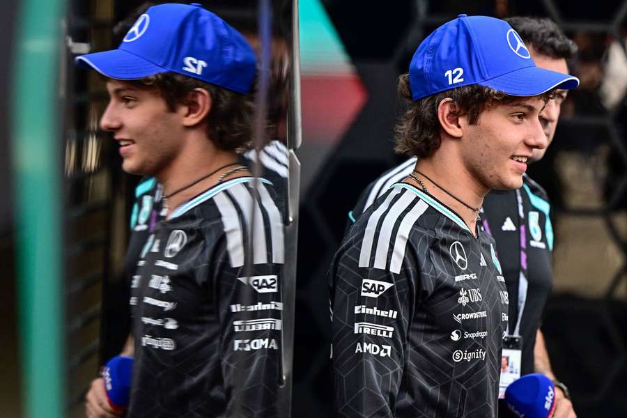 Kimi Antonelli ahead of the Hungarian Grand Prix Kimi Antonelli ahead of the Hungarian Grand Prix
