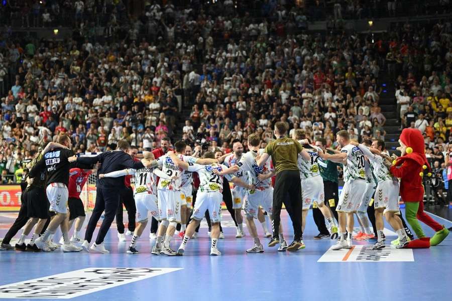 Magdeburgo celebra conquista da Liga dos Campeões