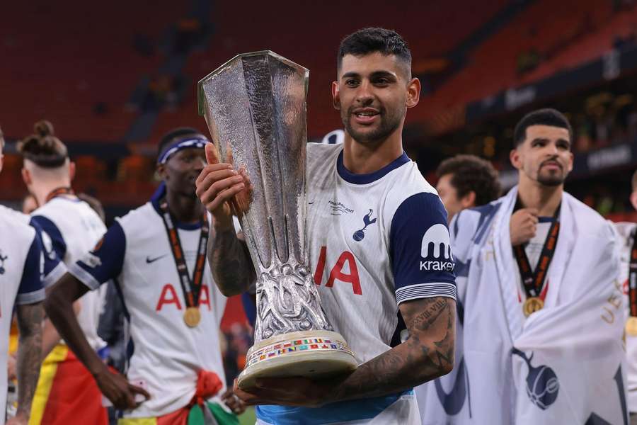 Tottenham star Cristian Romero names Europa League POTS