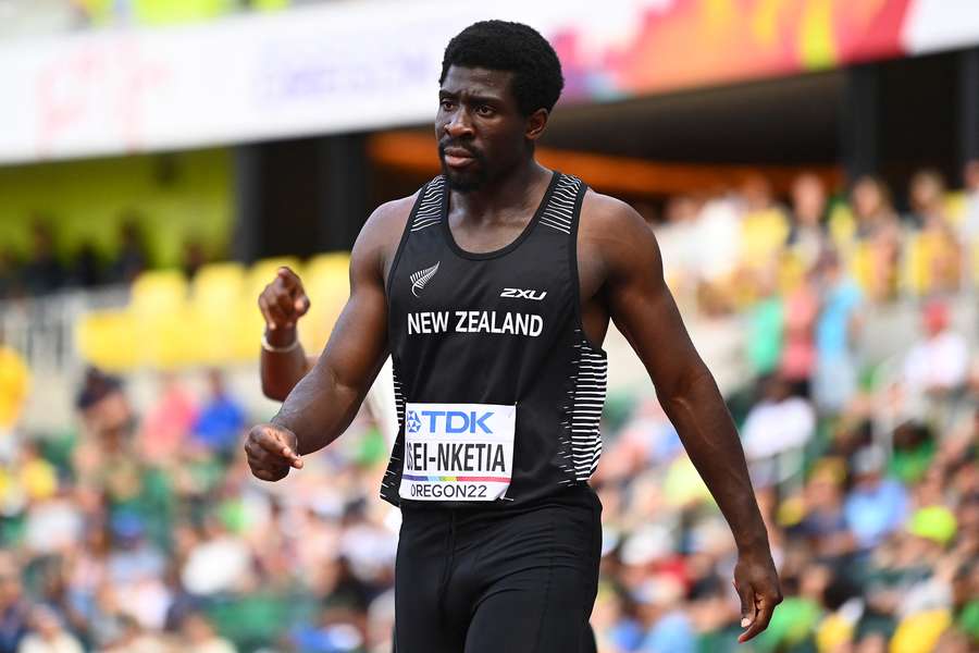 Auckland-born Nketia previously represented his country of birth at the World Athletics Championships. 