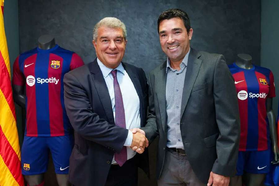Deco bol Laportovou stávkou na riadenie športovej stránky Barcelony.