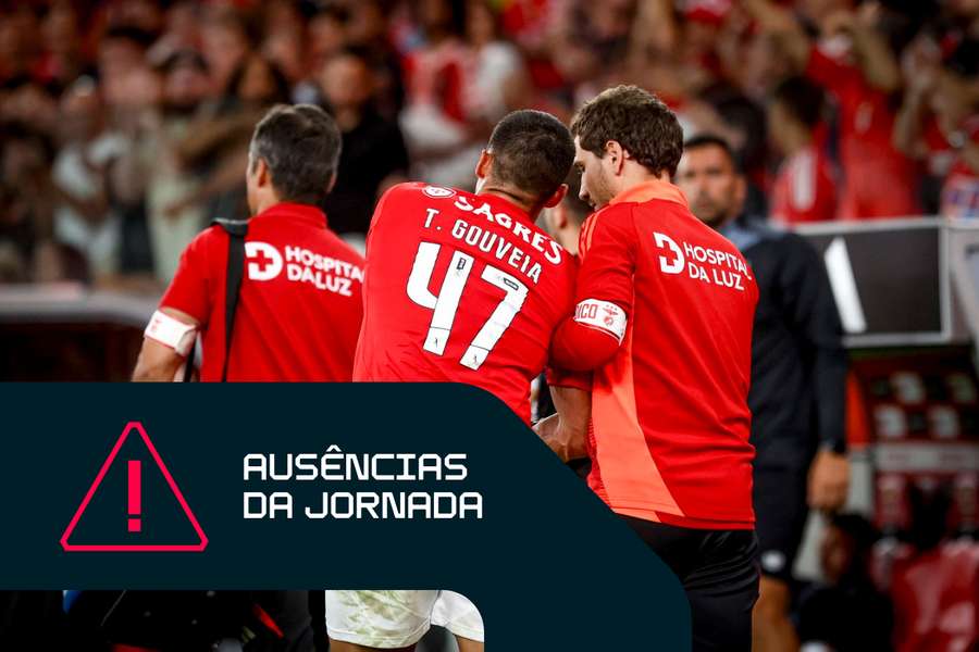 Tiago Gouveia e Aursnes juntam-se à lista de ausentes