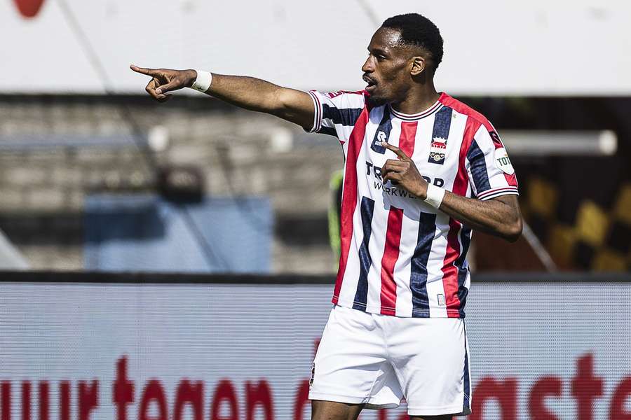 Kabangu scoorde onlangs nog in de play-off-wedstrijd van Willem II tegen VVV-Venlo