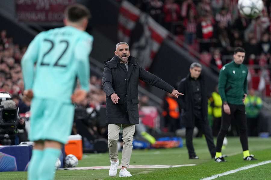 Rui Borges, treinador do Sporting