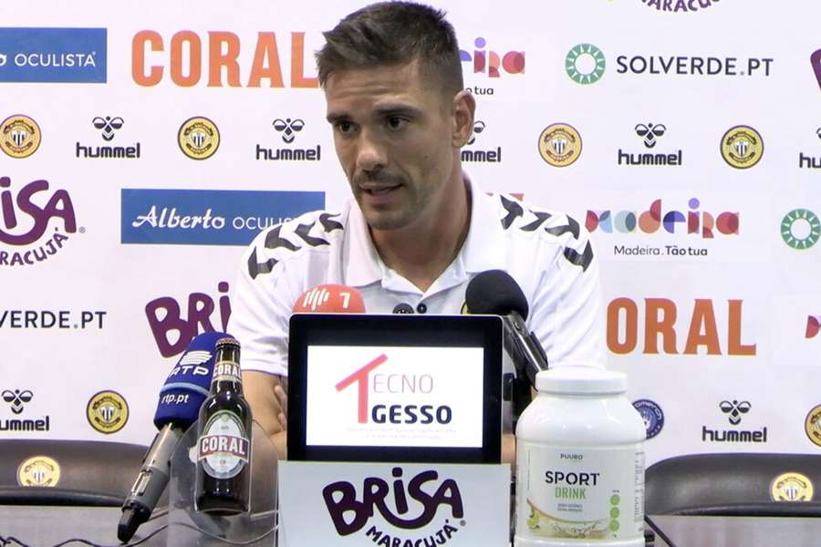Tiago Margarido, treinador do Nacional