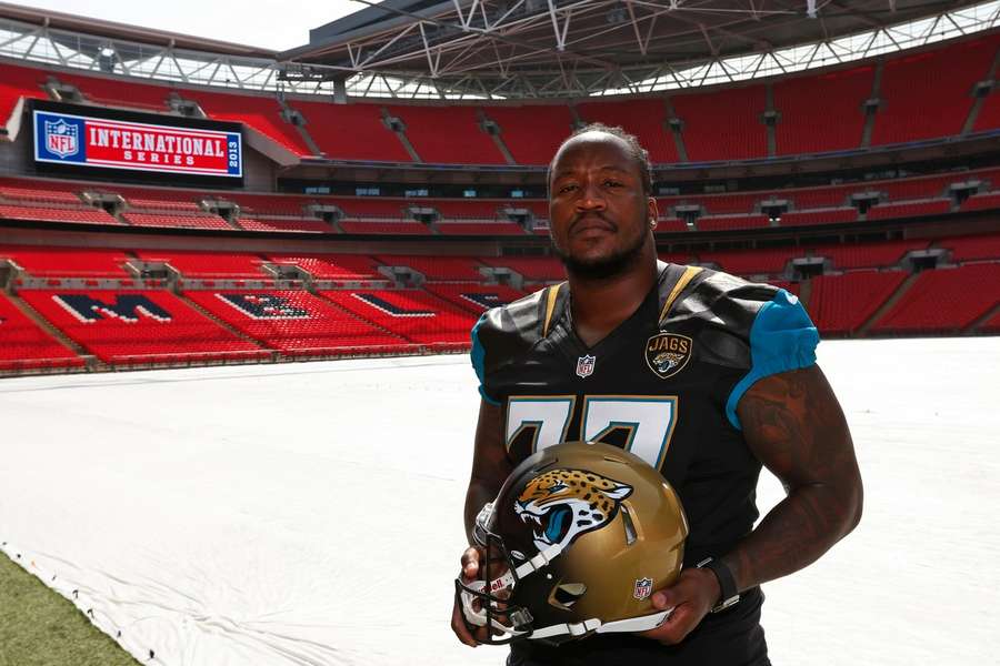 Nwaneri poses for pictures at Wembley in 2013