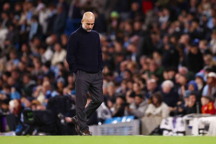 El Manchester City, campeón de la Premier League, ha perdido cinco partidos consecutivos