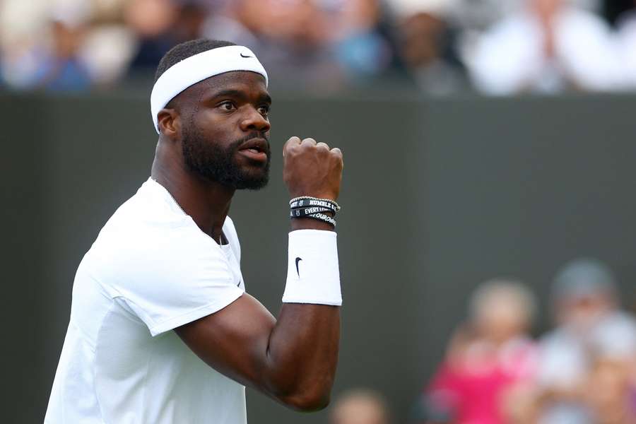 Frances Tiafoe battled both the weather and Wu to make it through to the second round