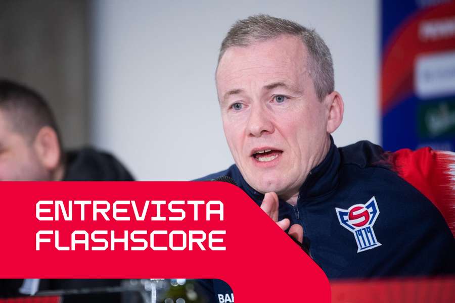 Eydun Klakstein, selecionador das Ilhas Faroé