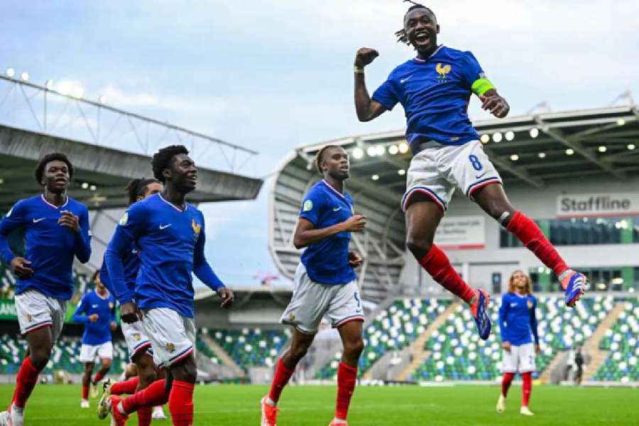 Valentin Atangana marcou o golo que valeu o passaporte para a final para a seleção francesa