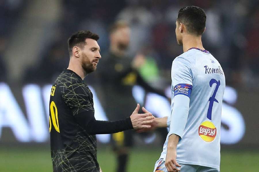 Messi e Cristiano Ronaldo voltarão a se encontrar na Arábia Saudita