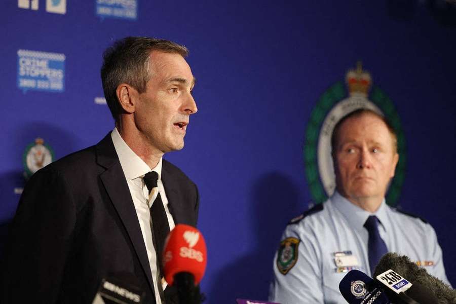 La police australienne en conférence de presse ce vendredi.