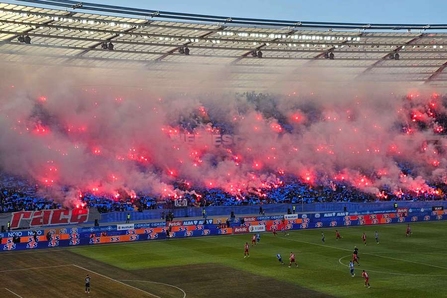 Mecz Mistrzów na Stadionie Śląskim głównym punktem 29. kolejki 1. Ligi