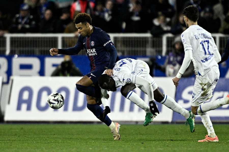 Desire Doue and Elisha Owusu