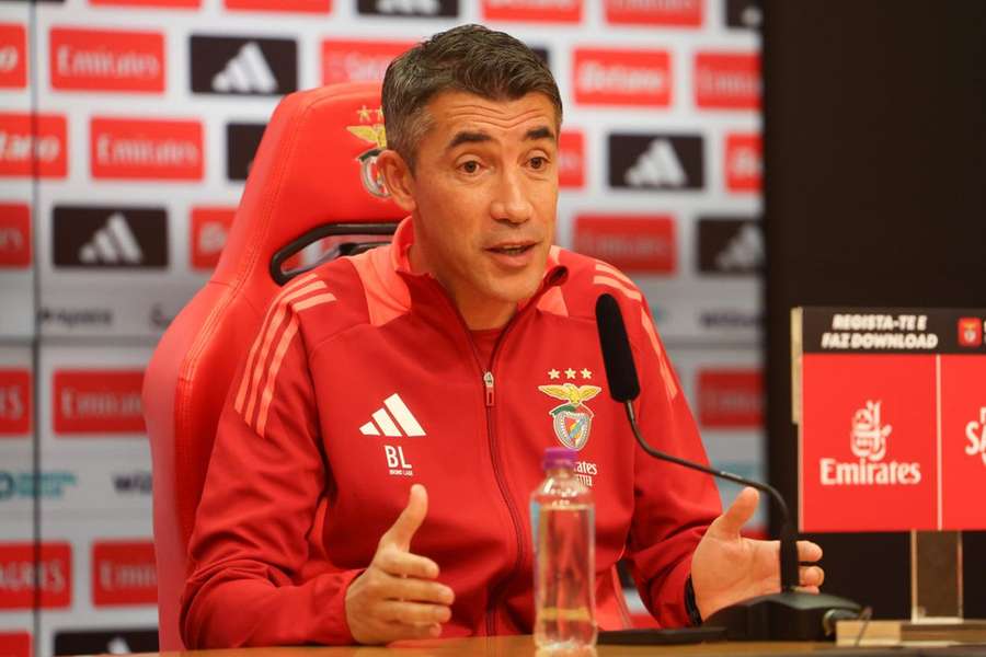 Bruno Lage, treinador do Benfica