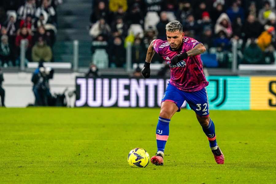 Leandro Paredes von Juventus Turin beim letzten Spiel im Coppa Italia gegen Monza