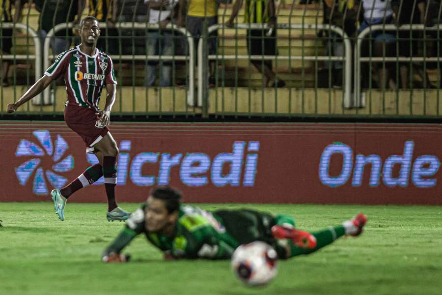 Keno foi uma das novidades no time titular do Fluminense
