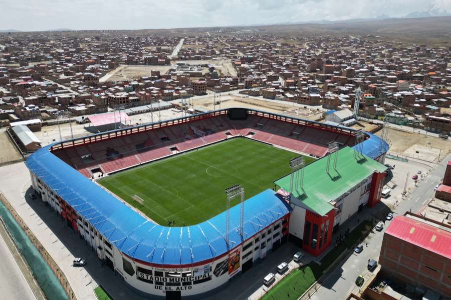 Das Stadion in El Alto soll den Bolivianern auch wegen der Höhe als uneinnehmbare Festung dienen.