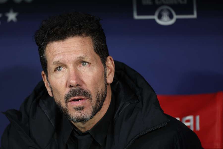 Atletico Madrid manager Diego Simeone