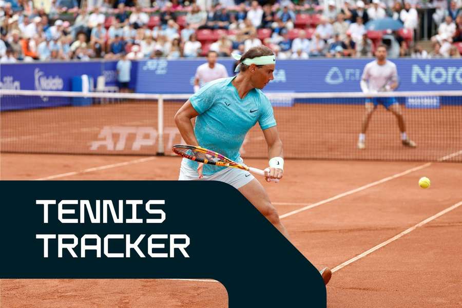 Nadal spiller både single og double i Sverige