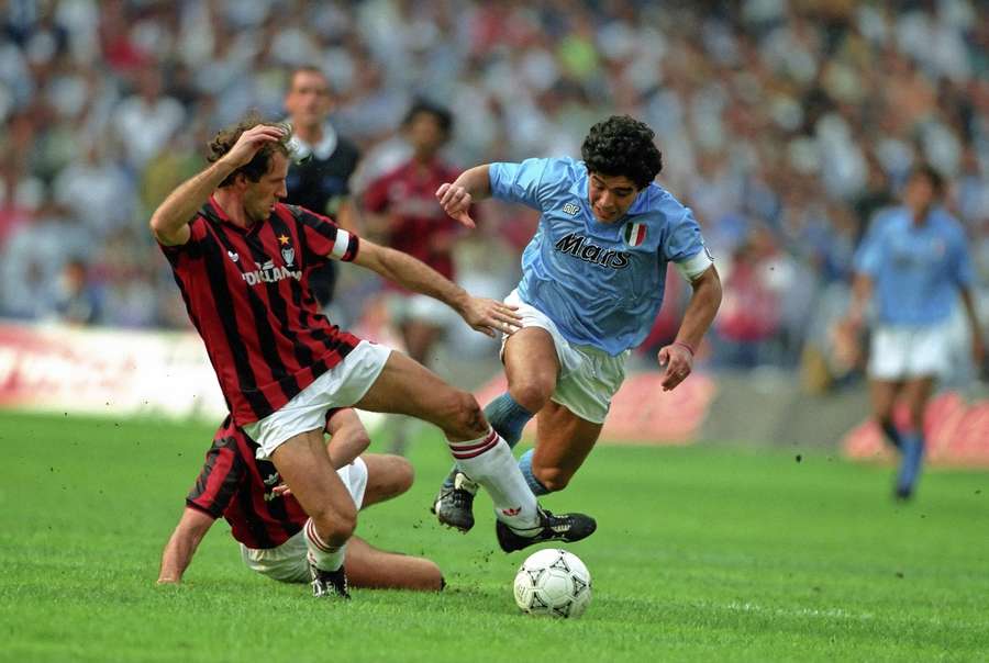 Baresi e Maradona Baresi e Maradona