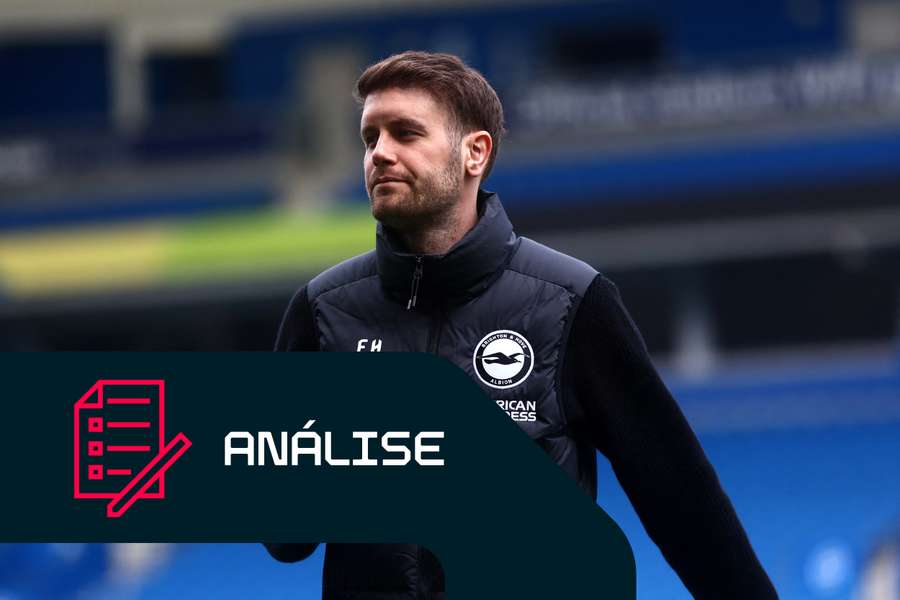 Fabian Hurzeler chegou ao Brighton esta temporada