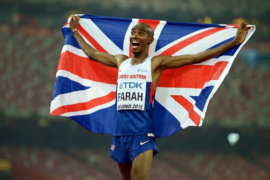 Mo Farah se v Británii stal národním hrdinou.