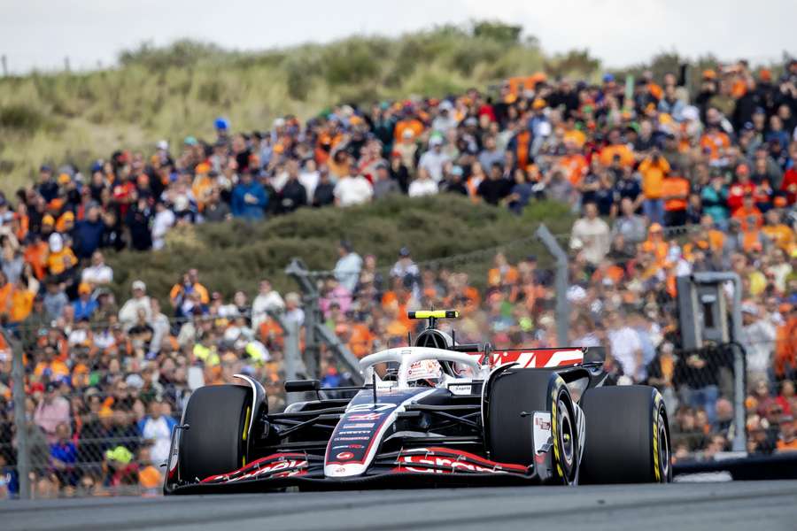 Nico Hulkenberg tijdens de Grand Prix van zondag