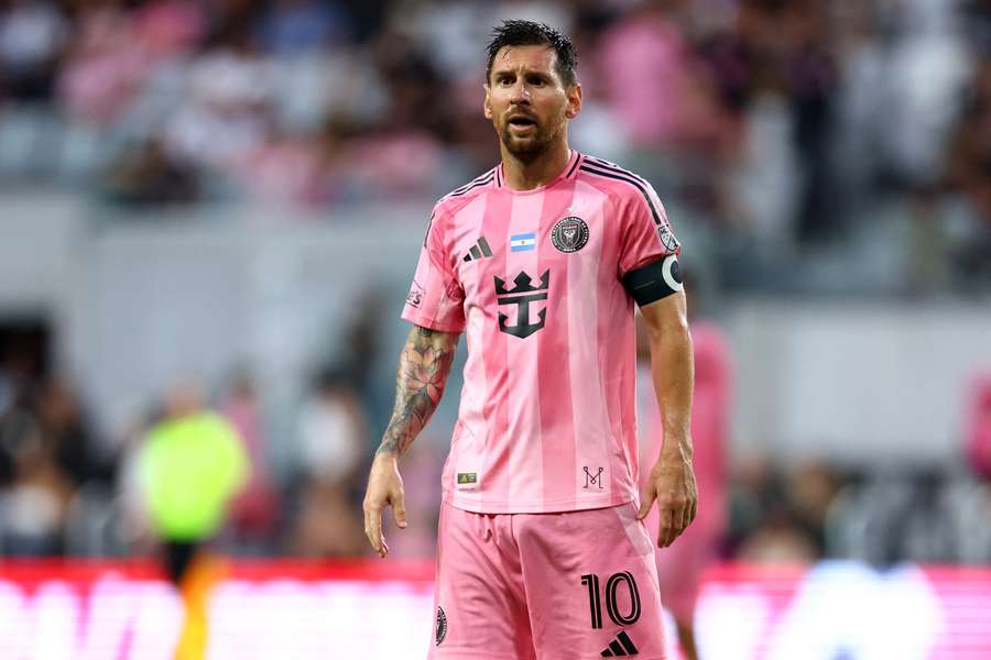 Messi avec l'Inter Miami dimanche. Messi avec l'Inter Miami dimanche.