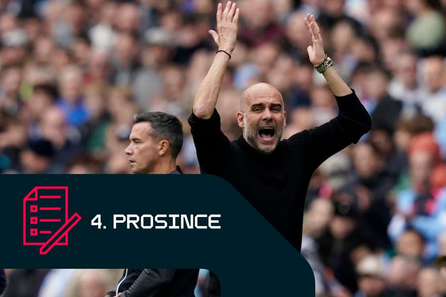 Pep Guardiola s Machesterem City už sedm zápasů v řadě nevyhrál.