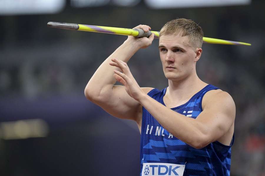 Oliver Helander at the 2025 World Championships