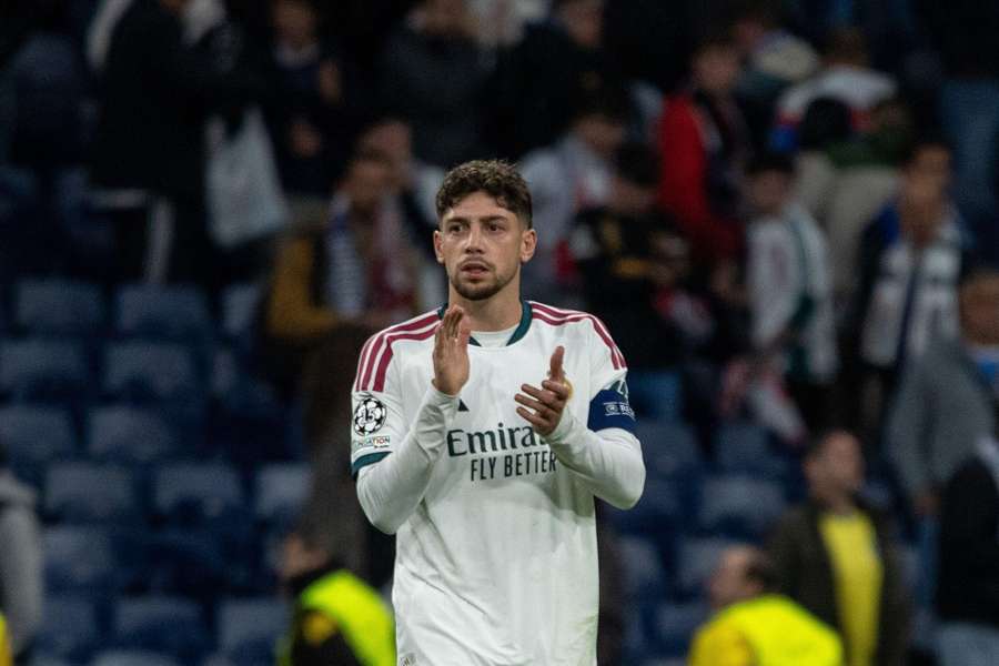 Real Madrid captain Fede Valverde.