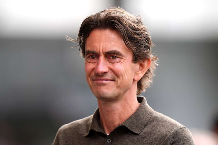 Managerul Brentford, Thomas Frank, înainte de meciul din Premier League cu Fulham