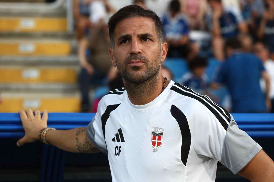 Cesc Fabregas, allenatore del Como Cesc Fabregas, allenatore del Como