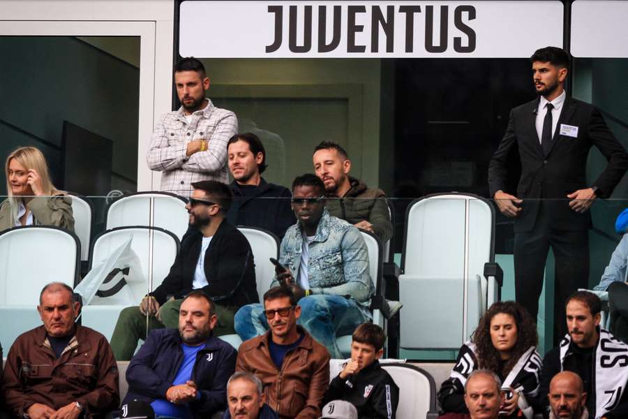 Pogba watches from the stands as Juventus face Cagliari