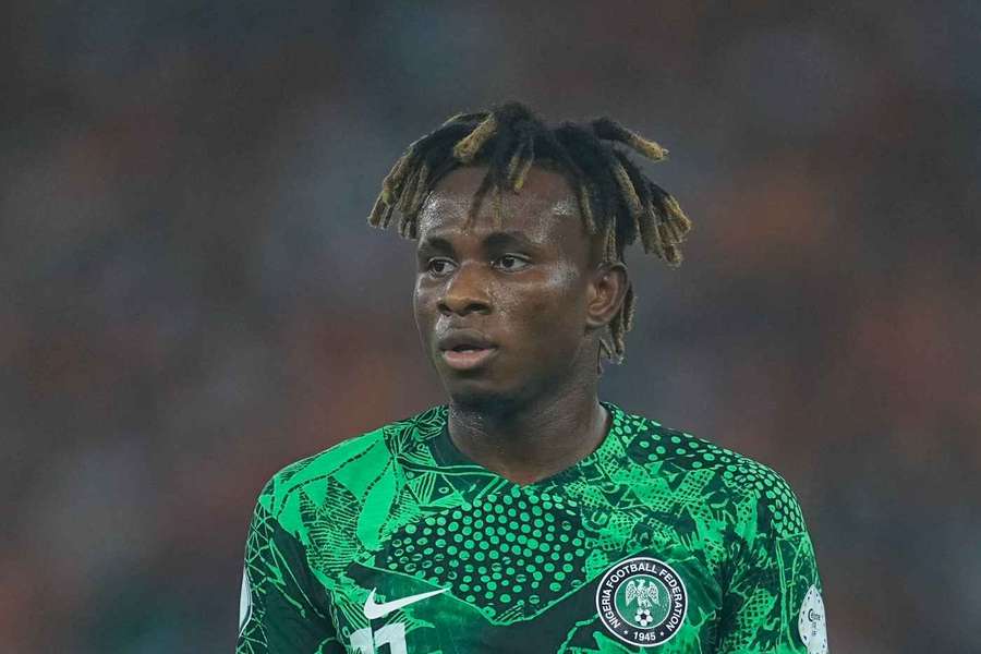 Samuel Chukwueze scored in Nigeria's 2-1 loss to Rwanda