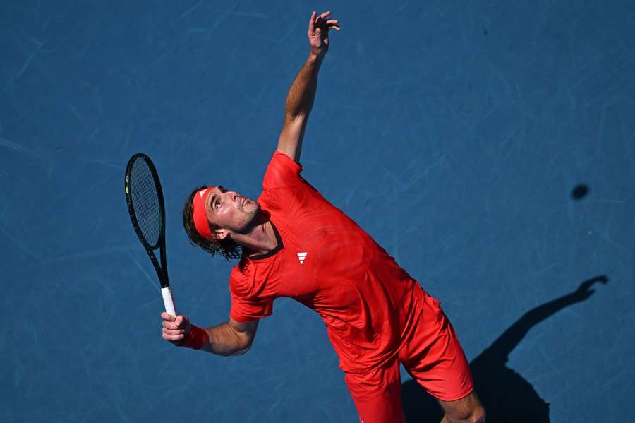 Stefanos Tsitsipas schlägt erstmals seit seinem Erstrundenaus bei den Australian Open auf.