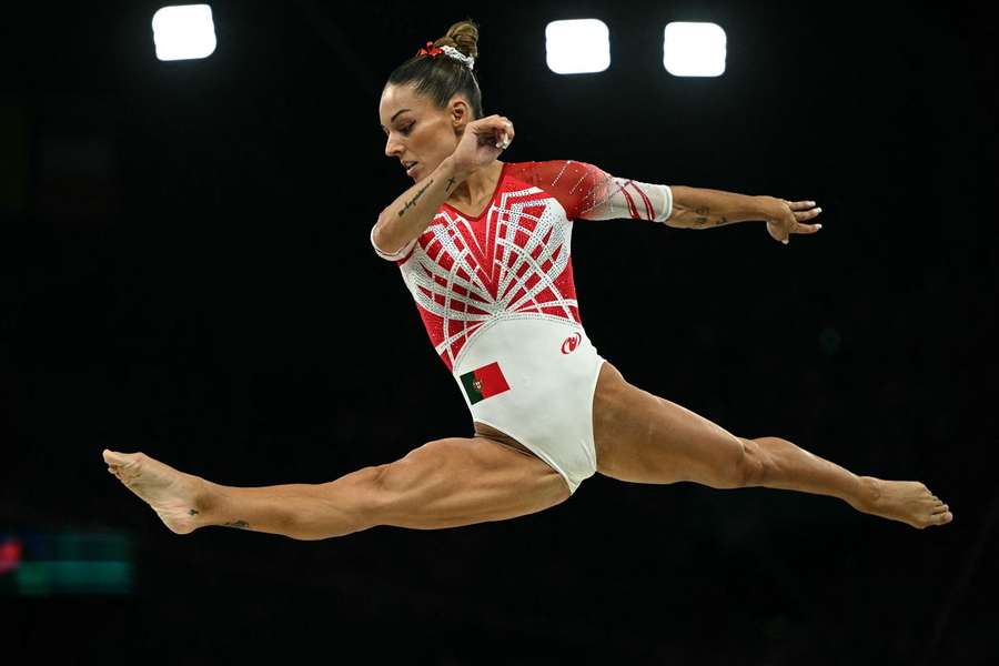 Filipa Martins em ação nos Jogos Olímpicos